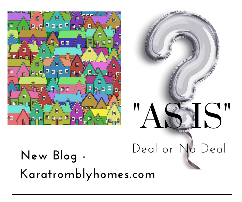 Buying "As Is" Home