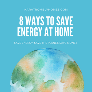 Ways to save energy at home