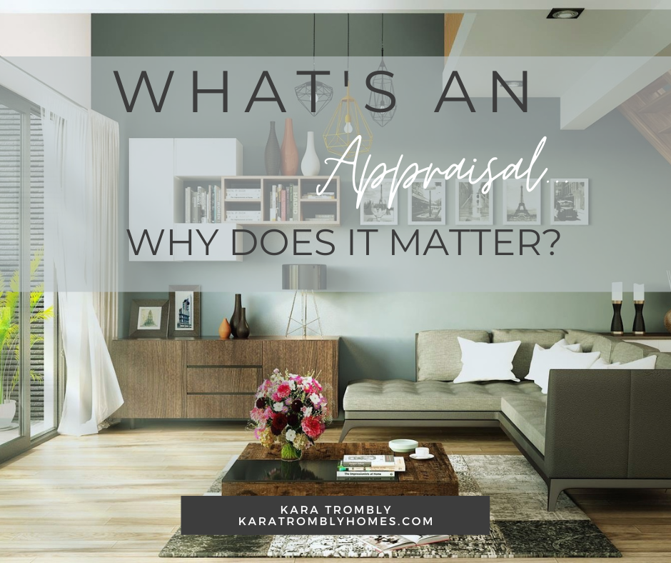 What is an appraisal and why does it matter?